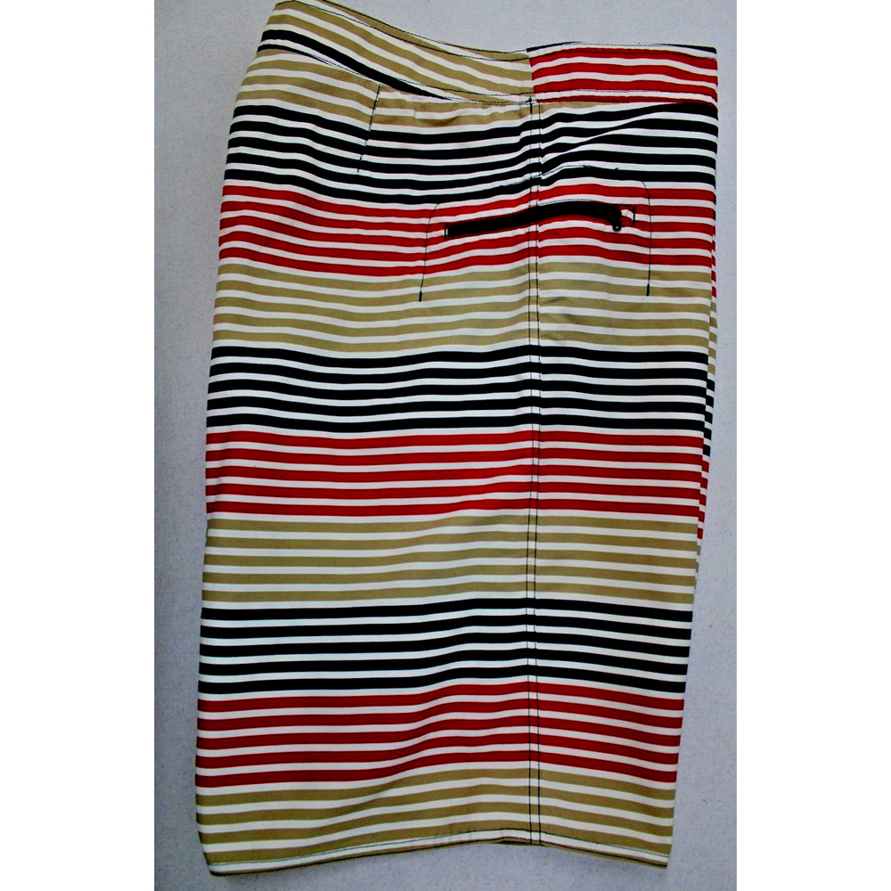 PATAGONIA Swim Shorts Surf Trunks Striped Nylon Men's 36